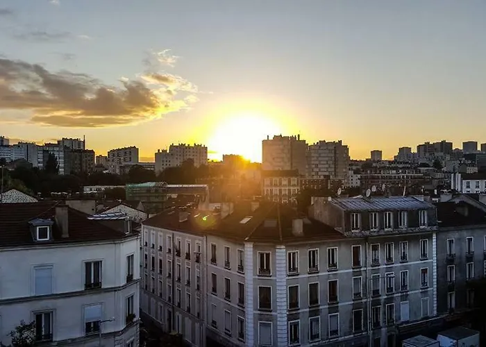 Vue Sur Paris Lägenhet Ivry-sur-Seine